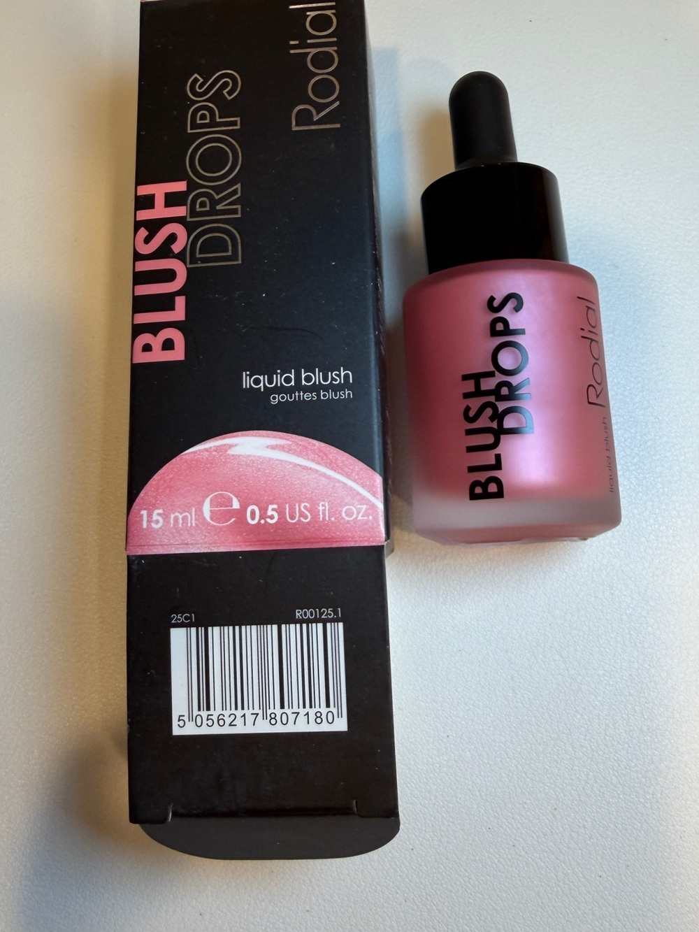 Rodial Blush Drops Liquid Blush — Rose Pink frosted pink 15ml